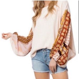 We the Free - wide arm blouse